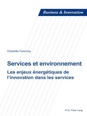 cover image of Services et environnement